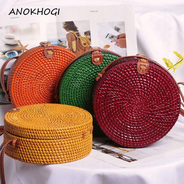 colorful pure color circle big 20cm women rattan bags bohemia style vintage handmade woven shoulder bag corssbody bags b412
colorful pure color circle big 20cm women rattan bags bohemia style vintage handmade woven shoulder bag corssbody bags b412