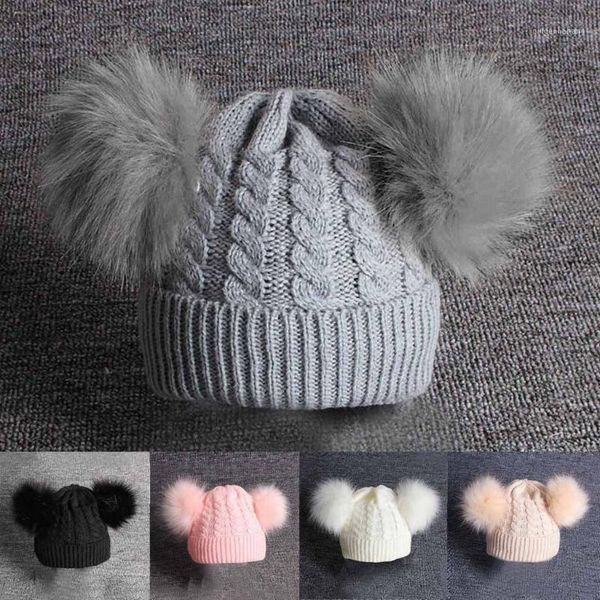 childrens winter caps baby knitting wool hemming hat keep warm winter hiarball fur ball cap l11051, Slivery;white
childrens winter caps baby knitting wool hemming hat keep warm winter hiarball fur ball cap l11051, Slivery;white