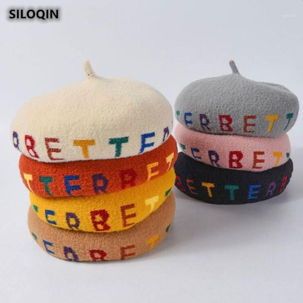siloqin trend fashion letter beret for women autumn winter new foldable thermal berets ladies brands elegant artist painter caps1, Blue;gray
siloqin trend fashion letter beret for women autumn winter new foldable thermal berets ladies brands elegant artist painter caps1, Blue;gray