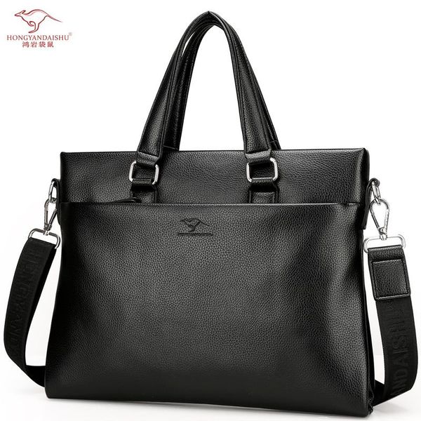 briefcases luxury design male bag cross section handbag 14 inch computer business briefcase shoulder collapse messenger
briefcases luxury design male bag cross section handbag 14 inch computer business briefcase shoulder collapse messenger