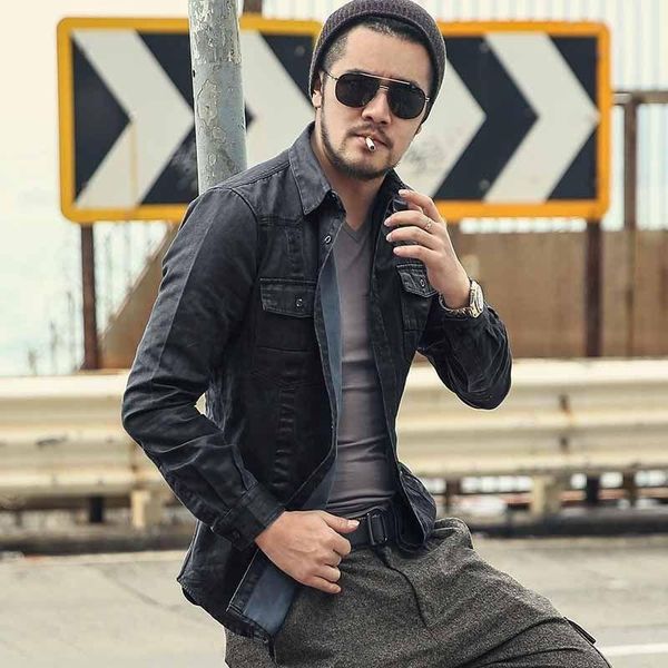 spring 2020 vintage washed men casual shirt safari style single breasted long sleeve shirt brand business blouse men s-2xl1, White;black
spring 2020 vintage washed men casual shirt safari style single breasted long sleeve shirt brand business blouse men s-2xl1, White;black