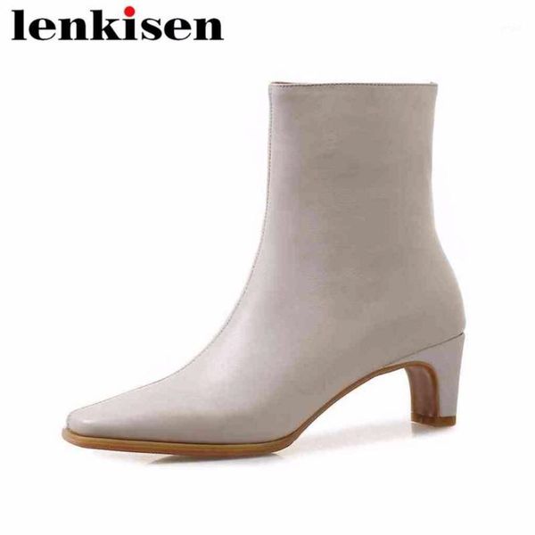 lenkisen handmade full grain leather square toe slip on ankle boots big size zipper original design med heels autumn shoes l331, Black
lenkisen handmade full grain leather square toe slip on ankle boots big size zipper original design med heels autumn shoes l331, Black