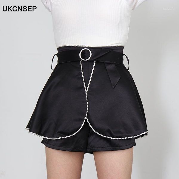 patchwork diamond shorts female high waist with sashes tunic split short women summer clothing 2020 fahion new1, White;black
patchwork diamond shorts female high waist with sashes tunic split short women summer clothing 2020 fahion new1, White;black