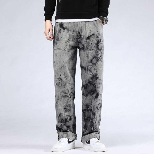 men's jeans trendy hiphop men casual denim pants camouflage cargo straight trousers loose baggy harem streetwear clothing, Blue
men's jeans trendy hiphop men casual denim pants camouflage cargo straight trousers loose baggy harem streetwear clothing, Blue