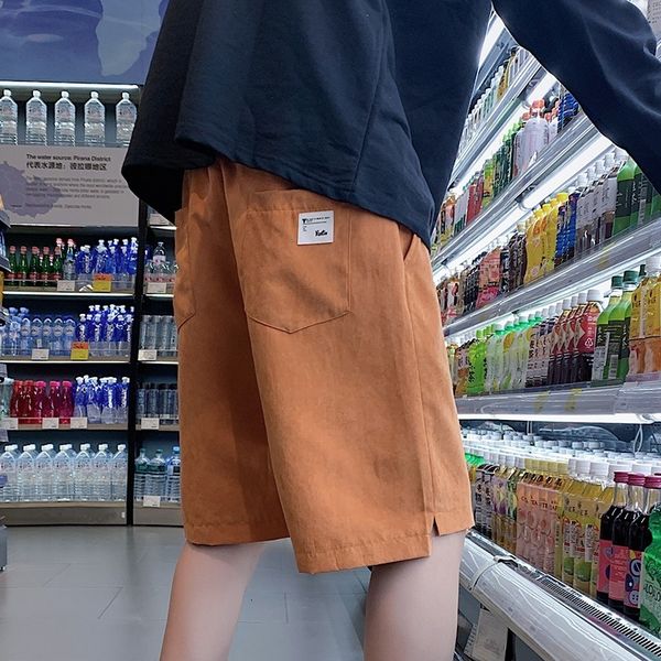 shorts 2020 summer tooling five point men's korean fashion loose casual sports pants, White;black
shorts 2020 summer tooling five point men's korean fashion loose casual sports pants, White;black
