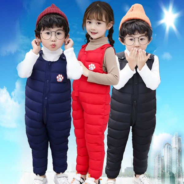 winter children down cotton bib pants for kids overalls toddler boys pants warm baby girls pants waterproof trousers 1 5 years lj201127, Blue
winter children down cotton bib pants for kids overalls toddler boys pants warm baby girls pants waterproof trousers 1 5 years lj201127, Blue