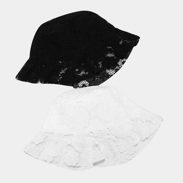 wide brim hats white black lace crochet flower sun cap elegant french style ladies soft bucket hat spring street travel foldable sombrero, Blue;gray
wide brim hats white black lace crochet flower sun cap elegant french style ladies soft bucket hat spring street travel foldable sombrero, Blue;gray