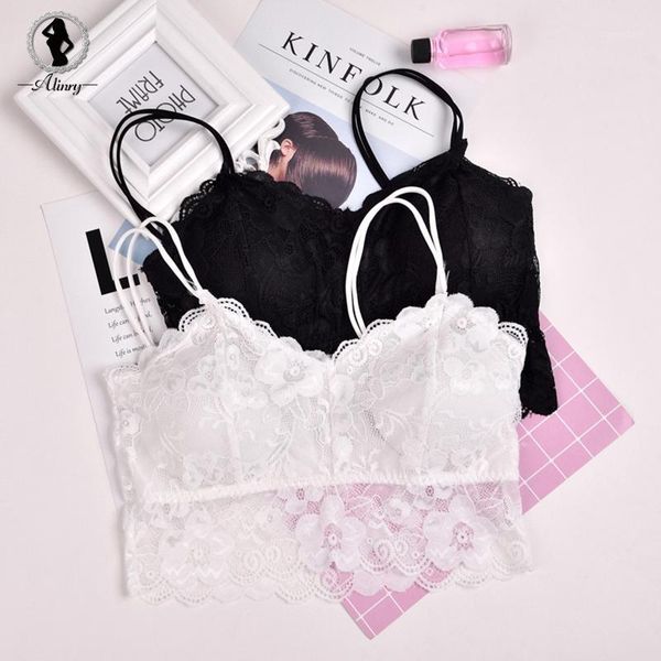 alinry camisole lace women crop bralette short tank sleeveless sheer padded camisoles lingerie nightwear, Black;white
alinry camisole lace women crop bralette short tank sleeveless sheer padded camisoles lingerie nightwear, Black;white