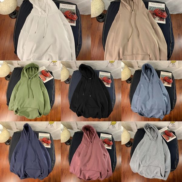3hr4y couple solid color long-sleeved men's sweater coat sweater hoodie autumn fashion brand loose ins trendy coat for men osbmm, Black
3hr4y couple solid color long-sleeved men's sweater coat sweater hoodie autumn fashion brand loose ins trendy coat for men osbmm, Black