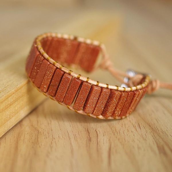 charm bracelets women men bracelet bohemia leather wrap & bangle sandstone beaded diy handmade jewelry gift, Golden;silver
charm bracelets women men bracelet bohemia leather wrap & bangle sandstone beaded diy handmade jewelry gift, Golden;silver