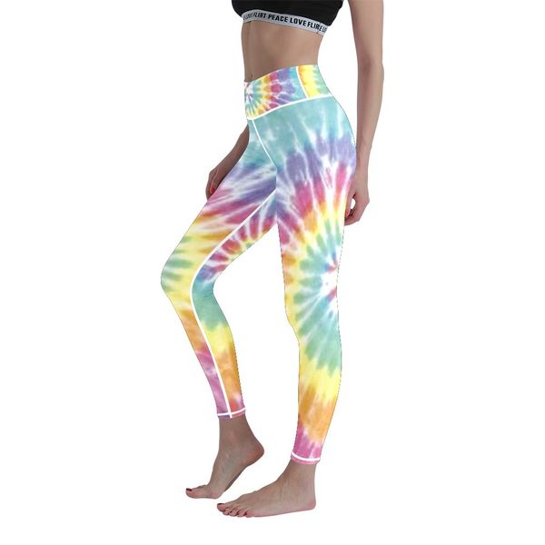 color gradient tie dye printed nine point yoga pants high waist exercise large leggings for women, Black
color gradient tie dye printed nine point yoga pants high waist exercise large leggings for women, Black