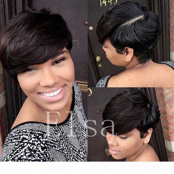 new human hair bob glueless none lace wigs brazilian front human short hair wigs wigs for black women americans, Black;brown
new human hair bob glueless none lace wigs brazilian front human short hair wigs wigs for black women americans, Black;brown