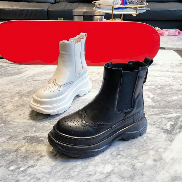 boots deat 2021 spring autumn fashion casual solid color pure leather thick bottom muffin single shoes women short sf2831, Black
boots deat 2021 spring autumn fashion casual solid color pure leather thick bottom muffin single shoes women short sf2831, Black