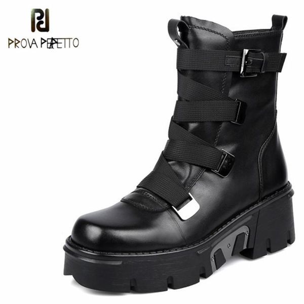 boots prova perfetto fashion ankle for women novelty platform round toe flat zapatillas mujer casual flus size 35-43, Black
boots prova perfetto fashion ankle for women novelty platform round toe flat zapatillas mujer casual flus size 35-43, Black