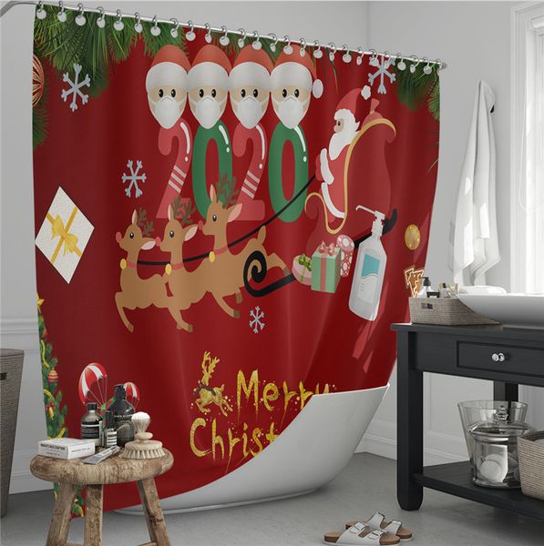 2020 quarantine christmas bathroom curtain waterproof xmas shower curtains mat home decoration partition curtain bath curtains sale e101305
2020 quarantine christmas bathroom curtain waterproof xmas shower curtains mat home decoration partition curtain bath curtains sale e101305