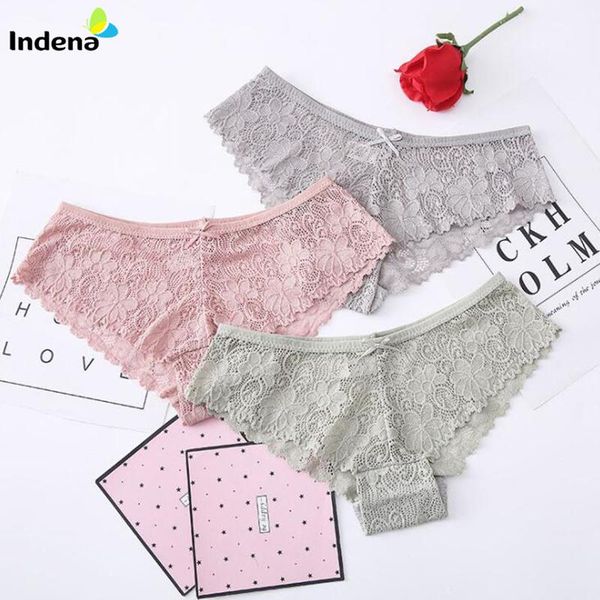 women's panties 3 pcs/lot women underwear breathable lace lingerie female transparent floral panty underpants, Black;pink
women's panties 3 pcs/lot women underwear breathable lace lingerie female transparent floral panty underpants, Black;pink