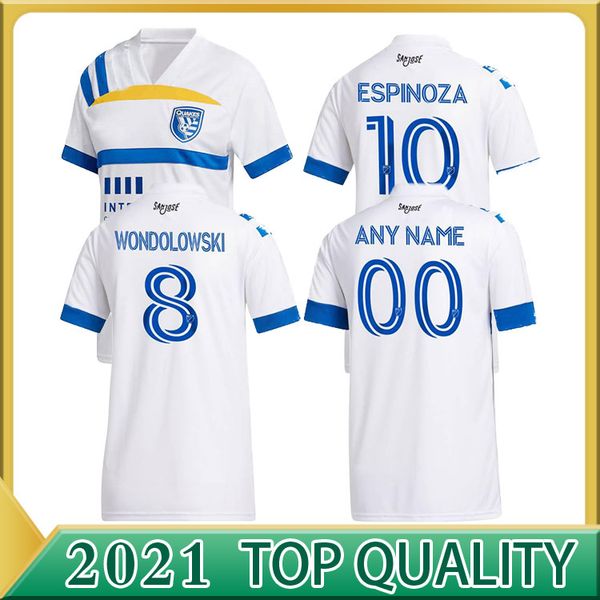 2020 2021 san jose earthquakes soccer jersey 20 21 mls #10 espinoza wondolowski uniform mens #6 alanis yueill football shirts, Black;yellow
2020 2021 san jose earthquakes soccer jersey 20 21 mls #10 espinoza wondolowski uniform mens #6 alanis yueill football shirts, Black;yellow