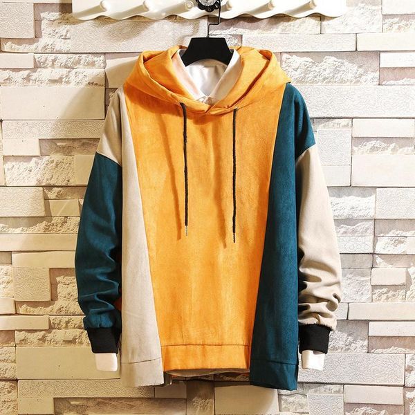 2021 autumn mens pullover hoodies sweatshirts color block male hooded pullover hip hop streetwear men fashion autumn clothing1, Black
2021 autumn mens pullover hoodies sweatshirts color block male hooded pullover hip hop streetwear men fashion autumn clothing1, Black