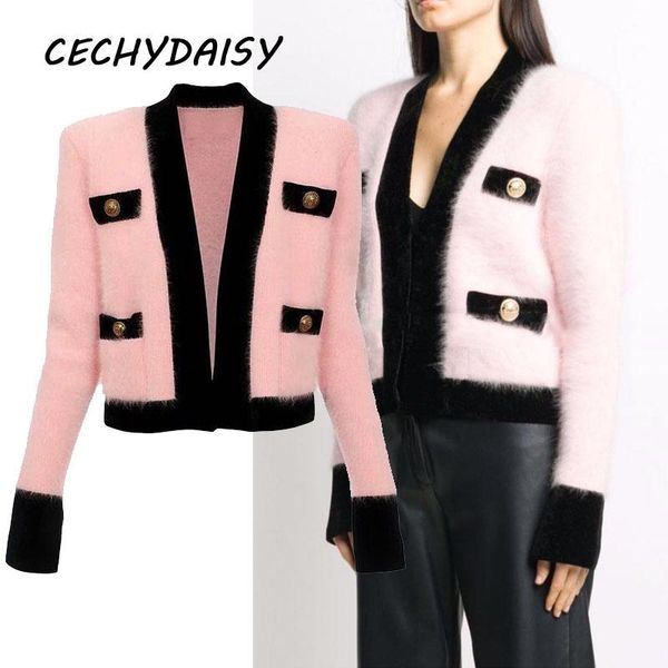 fake cardigan short jacket women elegant v-neck button up knitting clothes autumn winter 2020 coat sweater outwear, White
fake cardigan short jacket women elegant v-neck button up knitting clothes autumn winter 2020 coat sweater outwear, White