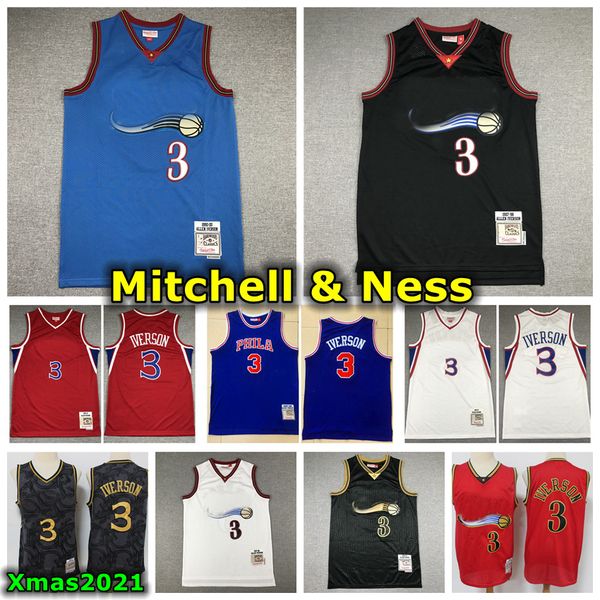 vintage mens 3 allen iverson mitchell & ness authentic swingman jersey stitched retro classic mesh allen iverson basketball jersey with logo, Black
vintage mens 3 allen iverson mitchell & ness authentic swingman jersey stitched retro classic mesh allen iverson basketball jersey with logo, Black