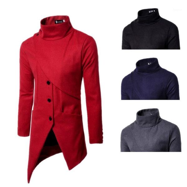 2020 new men's fashion self-cultivation asymmetrical oblique threshold it is windbreaker1, Tan;black
2020 new men's fashion self-cultivation asymmetrical oblique threshold it is windbreaker1, Tan;black