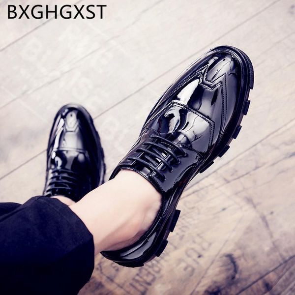 coiffeur prom shoes men classic designer elegant shoes for men formal patent leather oxford for 2020 chaussure homme, Black
coiffeur prom shoes men classic designer elegant shoes for men formal patent leather oxford for 2020 chaussure homme, Black