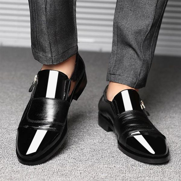 classic business men's dress shoes fashion elegant formal wedding shoes men slip on office oxford for men black 886
classic business men's dress shoes fashion elegant formal wedding shoes men slip on office oxford for men black 886