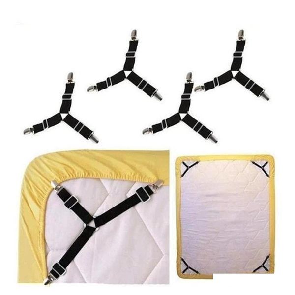 bed sheet fasteners, 4 pcs adjustable triangle elastic suspenders gripper holder straps clip for bed sheets,mattress covers, sofa cushion s
bed sheet fasteners, 4 pcs adjustable triangle elastic suspenders gripper holder straps clip for bed sheets,mattress covers, sofa cushion s