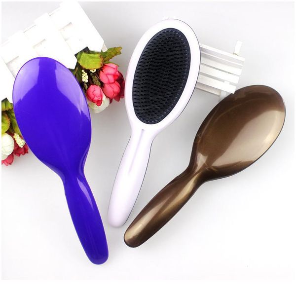 1pcs anti-static hair brush comb styling tools shower electroplate detangling mas combs for salon styling women gi jllzit, Silver
1pcs anti-static hair brush comb styling tools shower electroplate detangling mas combs for salon styling women gi jllzit, Silver