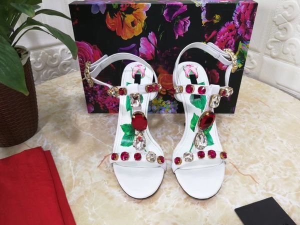 new style diamond high-heeled sandals genuine leather big bottom buckle high-heeled shoes fairy's sandals, Black
new style diamond high-heeled sandals genuine leather big bottom buckle high-heeled shoes fairy's sandals, Black