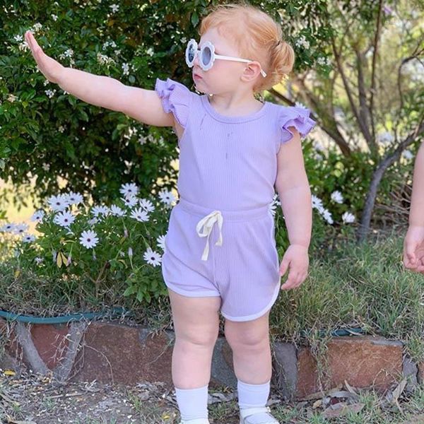 baby girl clothes set soft cotton knit ruffled lace jumpsuit + shorts 2 pack solid color sets1, White
baby girl clothes set soft cotton knit ruffled lace jumpsuit + shorts 2 pack solid color sets1, White