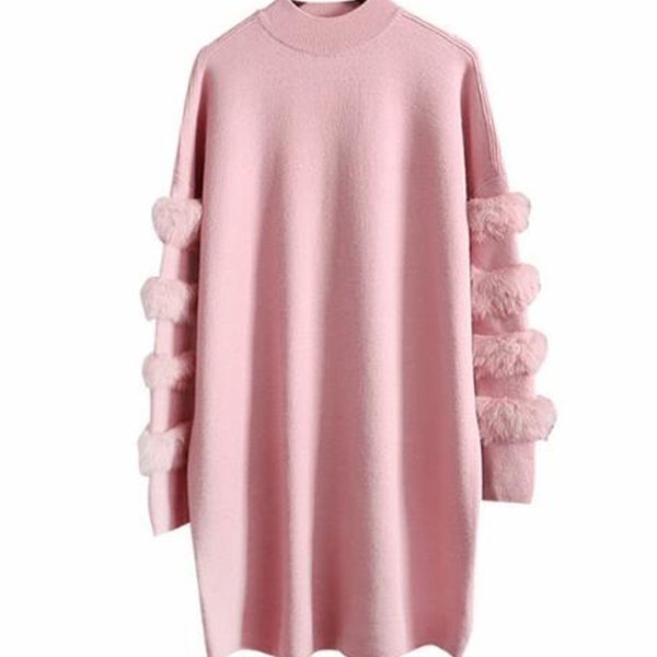 2021 new real rabbit designer pink skin female sweater warm winter sleeve long femme pull jumpers wwno, White;black
2021 new real rabbit designer pink skin female sweater warm winter sleeve long femme pull jumpers wwno, White;black