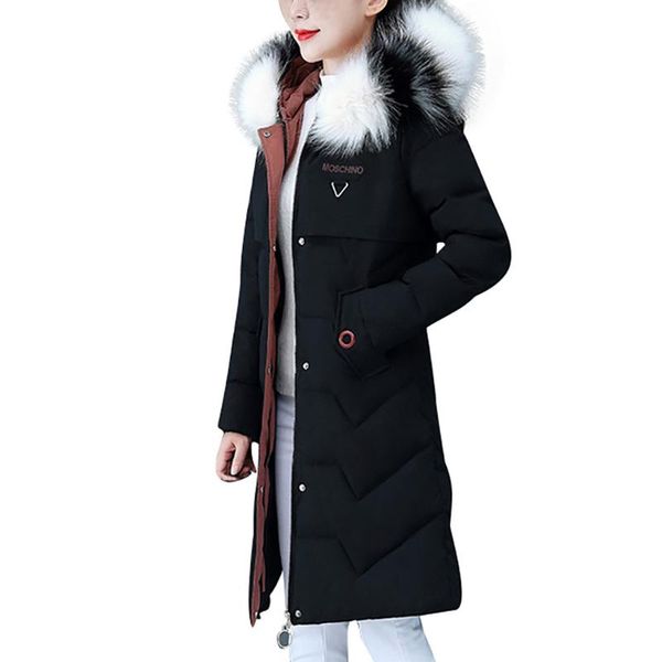 ostrich jacket coat women warm long outwear coats plus size women's winter thick jackets with fur hooded, Black
ostrich jacket coat women warm long outwear coats plus size women's winter thick jackets with fur hooded, Black