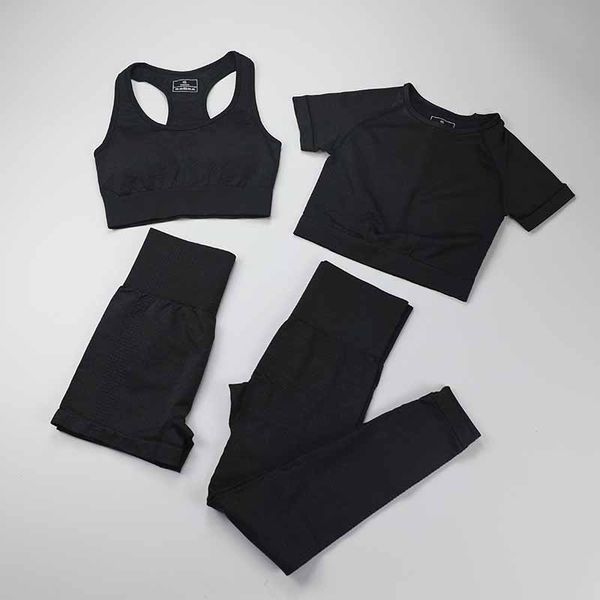 seamless leggings+short sleeve crop sports bra+sport shorts 4 pieces yoga set sports wear for women gym clothing sports suit, White;red
seamless leggings+short sleeve crop sports bra+sport shorts 4 pieces yoga set sports wear for women gym clothing sports suit, White;red