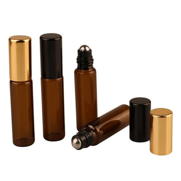 20pcs/lot 5ml amber glass roll on bottle with metal ball small roller essential oil bottle brown perfume gla qylkfk
20pcs/lot 5ml amber glass roll on bottle with metal ball small roller essential oil bottle brown perfume gla qylkfk