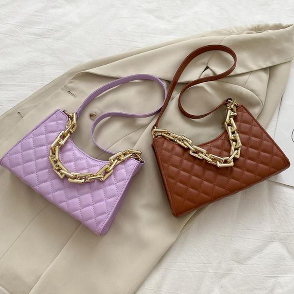 fashion lattice pattern shoulder bag women pu leather female chain totes pouch casual portable travel shopping subaxillary bags
fashion lattice pattern shoulder bag women pu leather female chain totes pouch casual portable travel shopping subaxillary bags