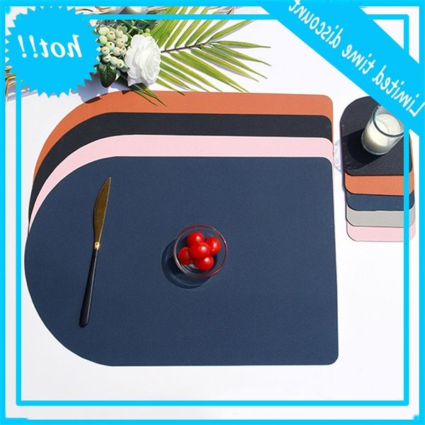 nordic style leather l restaurant non slip waterproof heat insulation mat creative bread table coaster
nordic style leather l restaurant non slip waterproof heat insulation mat creative bread table coaster
