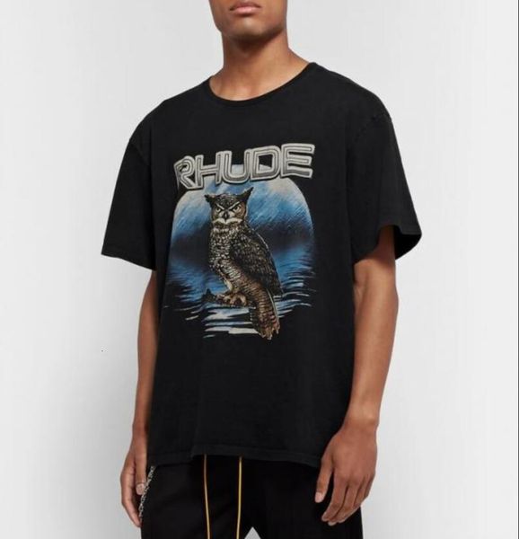 selling rhude owl print tee short sleeves high men women summer casual street skateboard hip hop t-shirt su10, White
selling rhude owl print tee short sleeves high men women summer casual street skateboard hip hop t-shirt su10, White