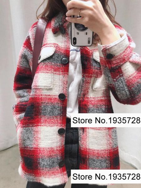 women's wool & blends women/female blend contrast gingham plaid short jacket outerwear top, Black
women's wool & blends women/female blend contrast gingham plaid short jacket outerwear top, Black
