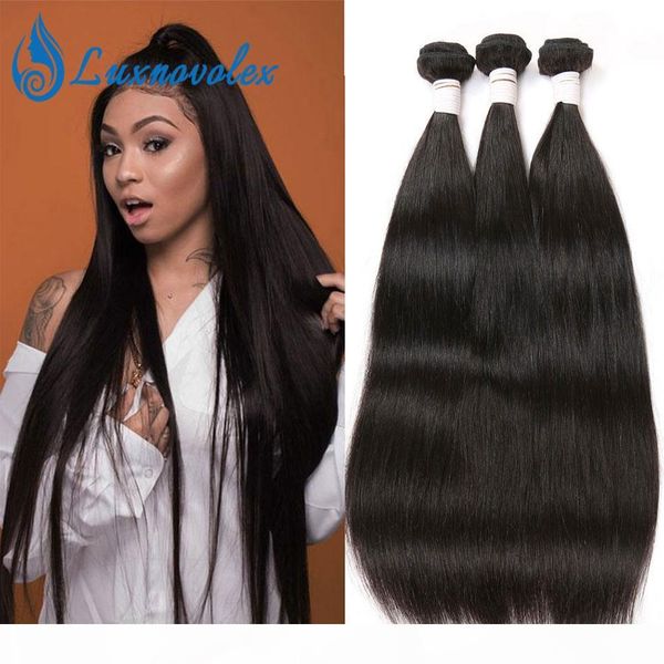 8a brazilian straight virgin hair weave 3 or 4 bundles peruvian indian malaysian remy human hair extensions 8-28inch natural color, Black
8a brazilian straight virgin hair weave 3 or 4 bundles peruvian indian malaysian remy human hair extensions 8-28inch natural color, Black