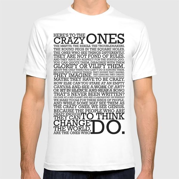 heres to the crazy ones steve jobs startup quotes office poster office decor typography digital motivation hoodie designers t shirts
heres to the crazy ones steve jobs startup quotes office poster office decor typography digital motivation hoodie designers t shirts