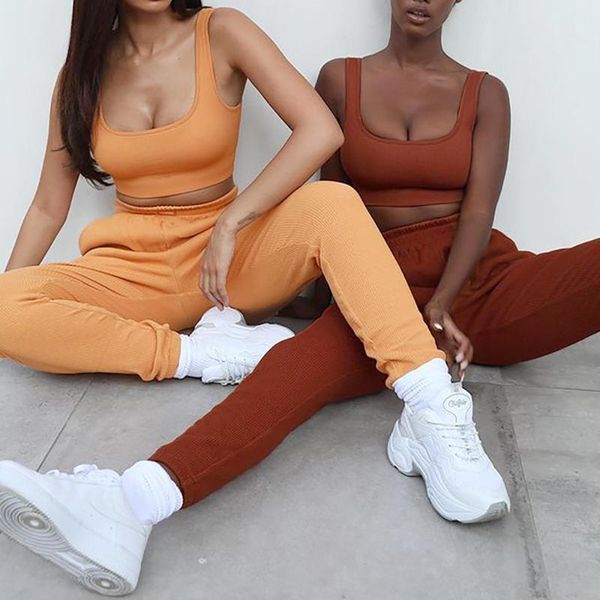 yoga outfits gym women leisure sportwear cotton 2021 casual tracksuit bra pants fitness 2 piece suit autumn winter running workout set, White;red
yoga outfits gym women leisure sportwear cotton 2021 casual tracksuit bra pants fitness 2 piece suit autumn winter running workout set, White;red