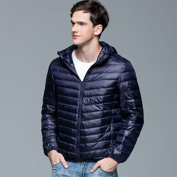 ultra light down jackets mens autumn winter coat fashion hooded 90% white duck down jackets male coat thin slim down parkas 201204, Black
ultra light down jackets mens autumn winter coat fashion hooded 90% white duck down jackets male coat thin slim down parkas 201204, Black