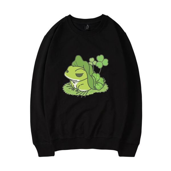 fashion-mobile game travel frog autumn winter sweatshirt buddhist lifestyle traveling frog tabikaeru print cotton pullover sweatshirt, Black
fashion-mobile game travel frog autumn winter sweatshirt buddhist lifestyle traveling frog tabikaeru print cotton pullover sweatshirt, Black