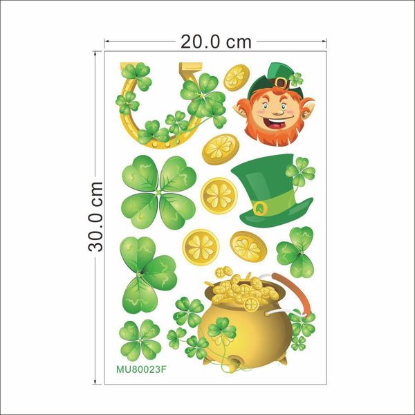 st clover wall decor window lucky day sticker birthday family party anniversary decoration
st clover wall decor window lucky day sticker birthday family party anniversary decoration