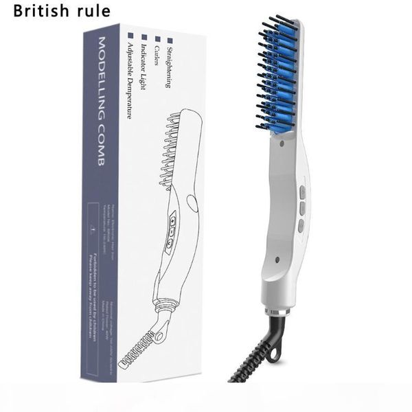 lcd men's straight hair combs multi-function hair combs beard style care straightener, Silver
lcd men's straight hair combs multi-function hair combs beard style care straightener, Silver