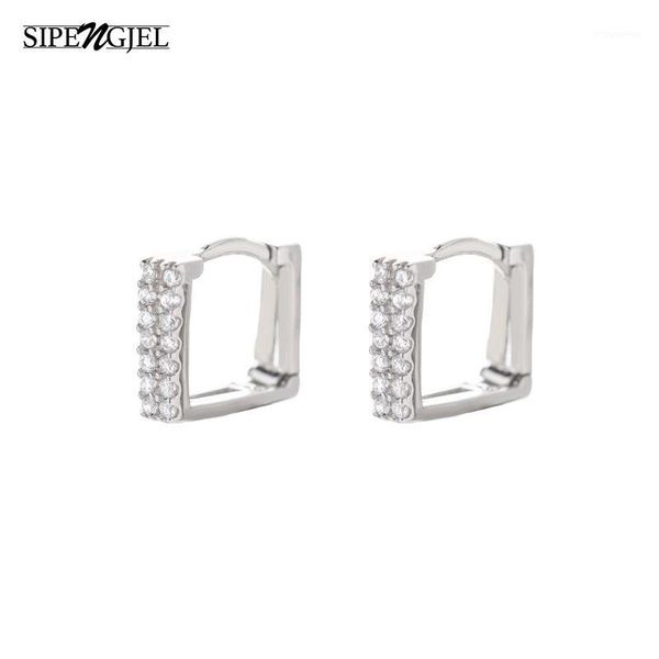 fashion cute geometric square hoop earrings pave cz crystal silver color earrings for women new fashion jewelry 20201, Golden;silver
fashion cute geometric square hoop earrings pave cz crystal silver color earrings for women new fashion jewelry 20201, Golden;silver