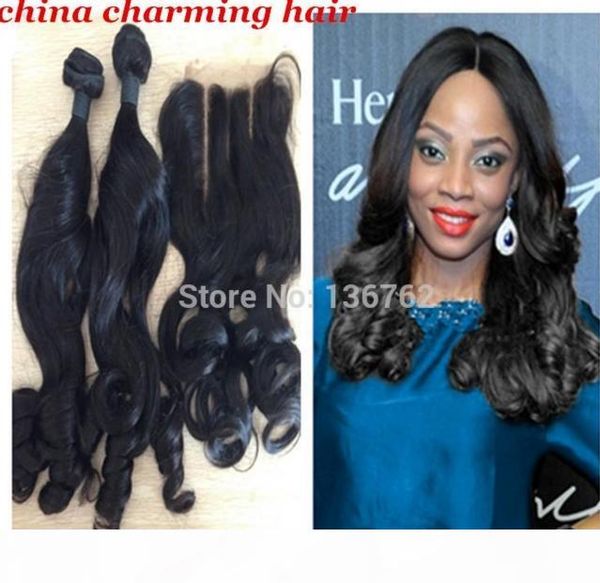 6a virgin peruvian romance curly human hair 3pcs lot 2pcs funmi curly virgin hair bundles with 1 pc 3 part funmi lace closure, Black
6a virgin peruvian romance curly human hair 3pcs lot 2pcs funmi curly virgin hair bundles with 1 pc 3 part funmi lace closure, Black