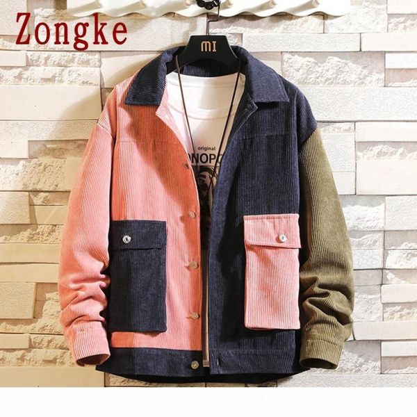 zongke вельвет лоскутная мужчины куртка ветровка hip hop мужские пальто куртки streetwear мужская одежда 2020 новое прибытие m-5xl, Black;brown
zongke вельвет лоскутная мужчины куртка ветровка hip hop мужские пальто куртки streetwear мужская одежда 2020 новое прибытие m-5xl, Black;brown