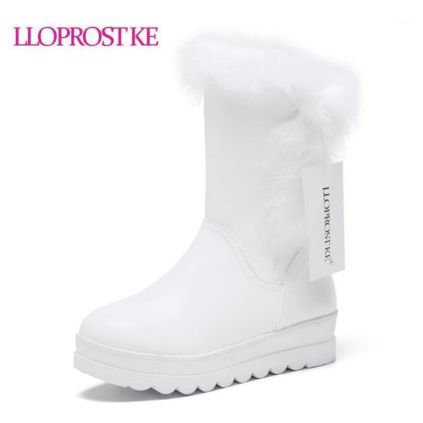 lloprost ke 2020 winter keep warm snow boots women cotton shoes fashion platform down fur boots mid- calf botas ml0261, Black 
lloprost ke 2020 winter keep warm snow boots women cotton shoes fashion platform down fur boots mid- calf botas ml0261, Black